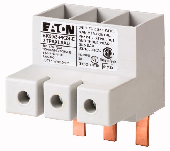 Eaton Industries France SAS - Borne de raccordement, 3p, 50mm²