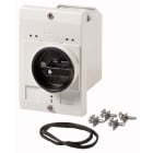 Eaton Industries France SAS - Coffret isolant, montage encastré, poignée rotative noire grise, IP55