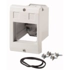 Eaton Industries France SAS - Coffret isolant, montage encastré, HxLxP=129x85x80mm, +découpe 45mm, pour PKZ01