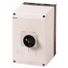 Eaton Industries France SAS - Coffret isolant pour PKZ4, +poignée rotative, noir/gris