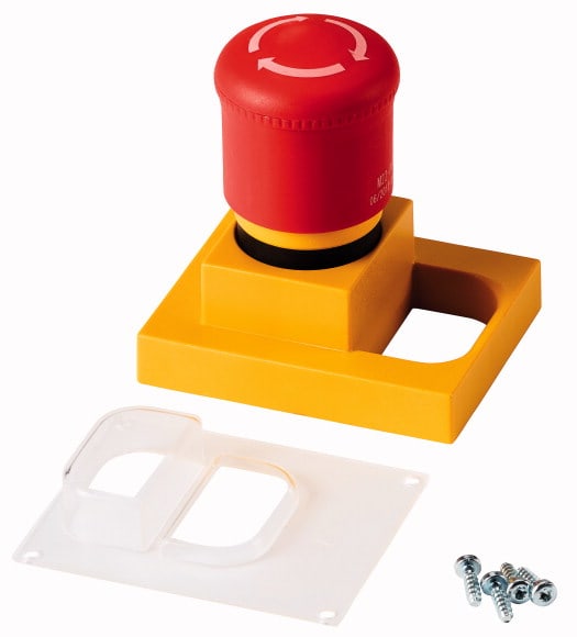 Eaton Industries France SAS - Bouton d'arrêt d'urgence, déverrouillage par rotation, pour boîtier