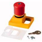 Eaton Industries France SAS - Bouton d'arrêt d'urgence, déverrouillé par clé, pour boîtier