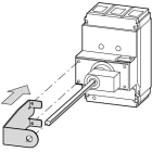 Eaton Industries France SAS - Support d'axe, pour XHB-DA