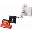 Eaton Industries France SAS - Poignée rotative à commande rompue, rouge-jaune, verrouillage, taille 3