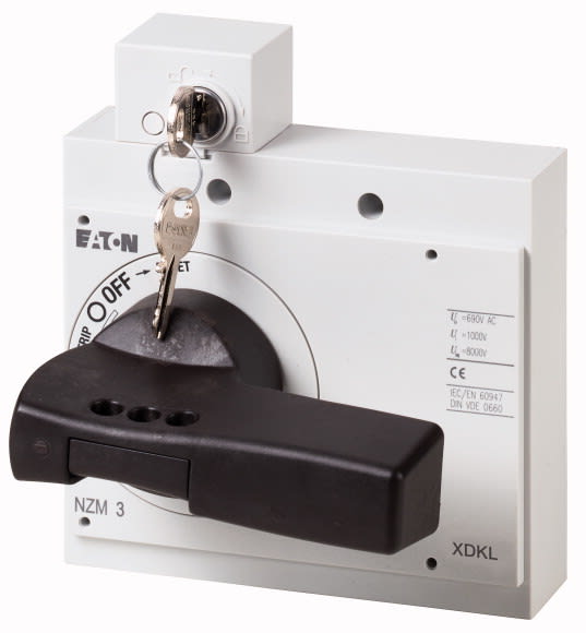 Eaton Industries France SAS - Poignée rotative, + verrouillage par clé, taille 3