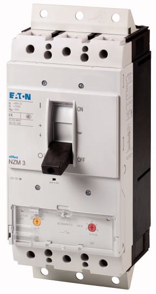Eaton Industries France SAS - Disjoncteur NZM3, 3P, 400 A, 50 kA, IEC, sur socle, magnétothermique