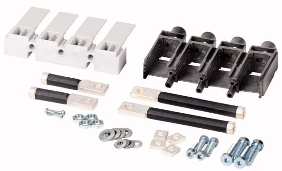 Eaton Industries France SAS - Raccordement, face arrière, 4p 1 côté du disjoncteur.
