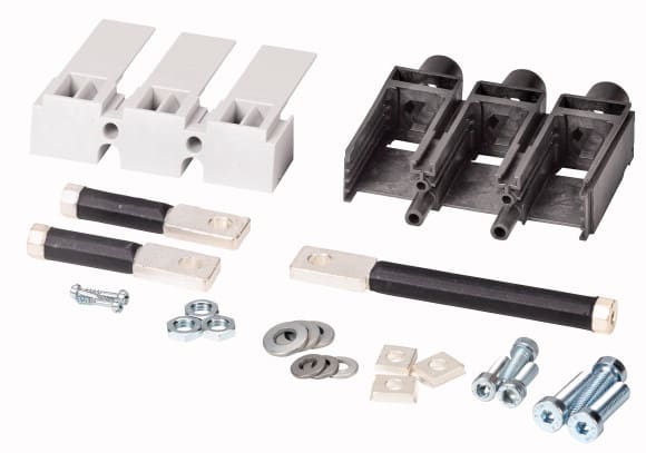 Eaton Industries France SAS - Raccordement, face arrière, 3p 1 côté du disjoncteur.