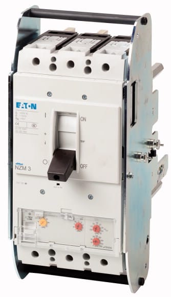 Eaton Industries France SAS - Disjoncteur NZM3, 70kA, 3P, 630A, déf. de terre, déconnectable, IEC