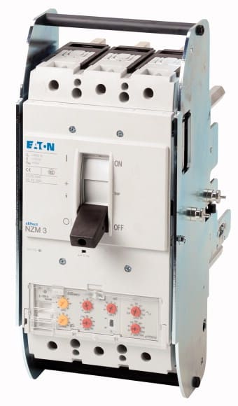 Eaton Industries France SAS - Disjoncteur NZM3, 70kA, 3P, 400A, défaut de terre, déconnectable, IEC