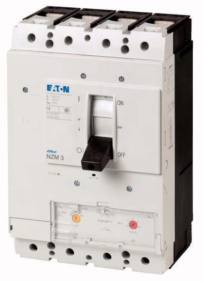 Eaton Industries France SAS - Disjoncteur de puissance NZM3, 150kA, 4P, 400A, IEC