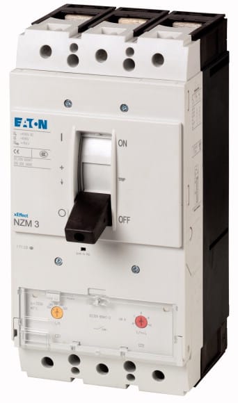 Eaton Industries France SAS - Disjoncteur NZM3, 3P, 500 A, 36 kA, IEC, borne à boulon, magnétothermique