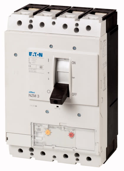 Eaton Industries France SAS - Disjoncteur de puissance NZM3, 150kA, 4P, 400A, IEC