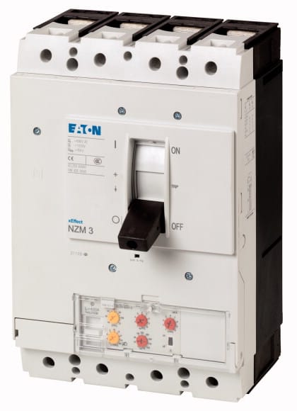 Eaton Industries France SAS - Disjoncteur de puissance NZM3, 150kA, 4P, 400A, IEC