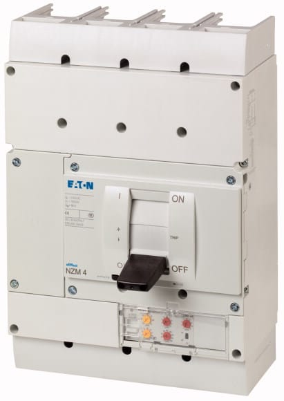 Eaton Industries France SAS - Disjoncteur NZM4, 4P, 1000 A, 50 kA, IEC, borne à boulon, électronique sélectif