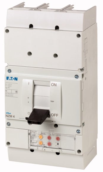 Eaton Industries France SAS - Disjoncteur NZM4, 100kA, 3P, 1000A, UL/IEC