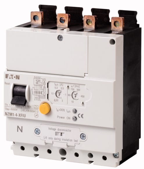 Eaton Industries France SAS - Décl.courant d.défaut, 4p, 0.03-3A, en bas