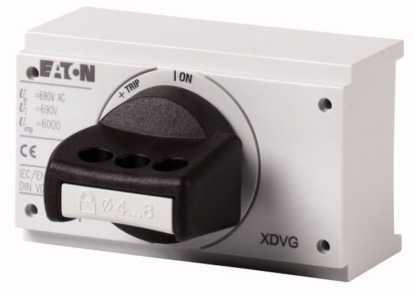 Eaton Industries France SAS - Poignée rotative, inverseur, manette, noire, verrouillable, taille 1