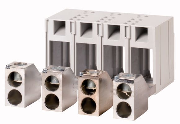 Eaton Industries France SAS - Borne à tunnel, 4p, 1 page, max. 240mm², taille 3