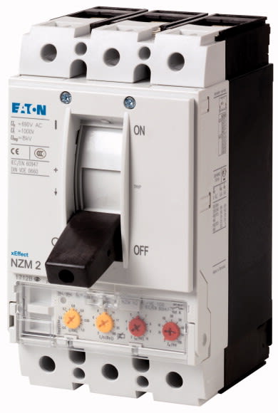 Eaton Industries France SAS - Disjoncteur de puissance NZM2, 50kA, 3P, 100A, IEC