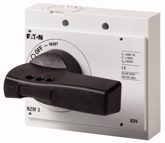 Eaton Industries France SAS - Poignée rotative pour mécanisme inverseur, verrouillable, taille 3