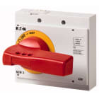 Eaton Industries France SAS - Poignée rotative pour mécanisme inverseur, rouge-jaune, verrouillable, taille 3