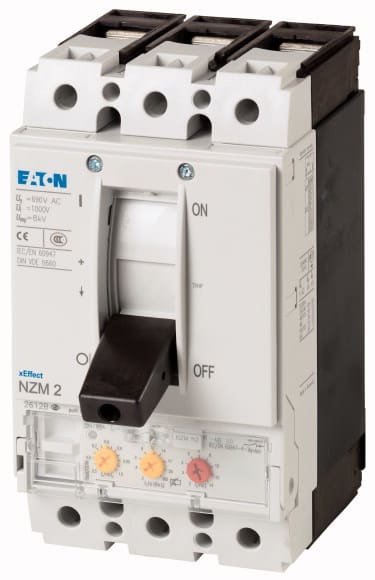 Eaton Industries France SAS - Disjoncteur de puissance NZM2, 50kA, 3P, 220A, IEC