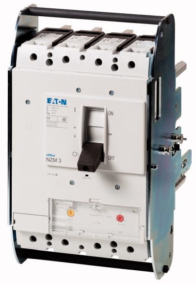 Eaton Industries France SAS - Disjoncteur NZM3, 4P, 320 A, 36 kA, IEC, sur berceau, magnétothermique