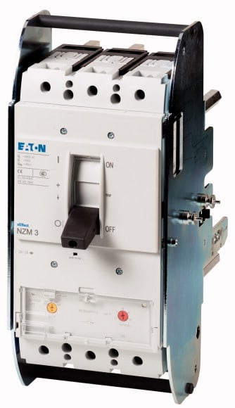 Eaton Industries France SAS - Disjoncteur NZM3, 3P, 500 A, 36 kA, IEC, sur berceau, magnétothermique