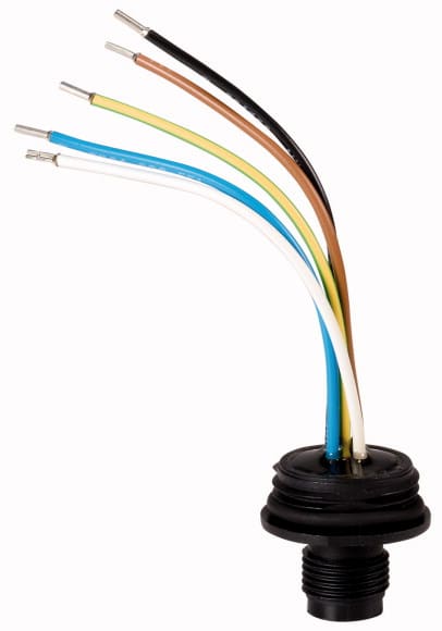 Eaton Industries France SAS - Prise de raccordement, 5p, M12, codè 'B'