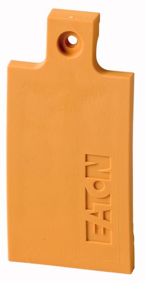 Eaton Industries France SAS - Couvercle vissé, matière isolante, jaune