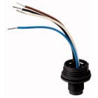 Eaton Industries France SAS - Connecteur mâle M12, codé ' B ', +module de pontage, M20, IP66, 250 V, 4A