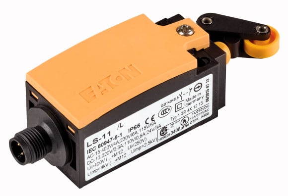 Eaton Industries France SAS - Interrupteur de position; 1 F + O; levier à galet; M12A