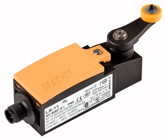 Eaton Industries France SAS - Interrupteur de position; 1 F + O; levier à galet; M12A