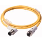 Eaton Industries France SAS - Câble raccord. 4pôl, DC, droits/coud.,1m