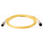 Eaton Industries France SAS - Câble racc. 4pôl, DC, droits/droits, 1m