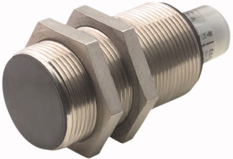 Eaton Industries France SAS - Détecteur de proximité, inductif, 1 O, Sn=10mm, 2L, 20-250VAC, M30, métal, M12