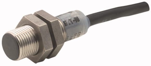 Eaton Industries France SAS - Dét. de prox., ind., 1s, Sn=2mm, 2L, 40-250VAC, 20-250VDC, M12, métal, câble 2m