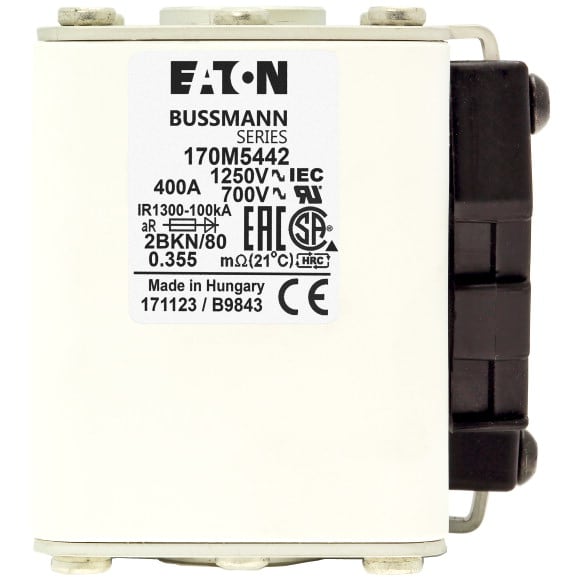 Eaton Industries France SAS - FUSE 450A 1250V 2BKN/80 AR CU