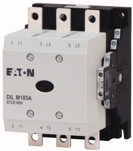 Eaton Industries France SAS - Contacteur de puissance, 3p+2F+2O, 90kW/400V/AC3