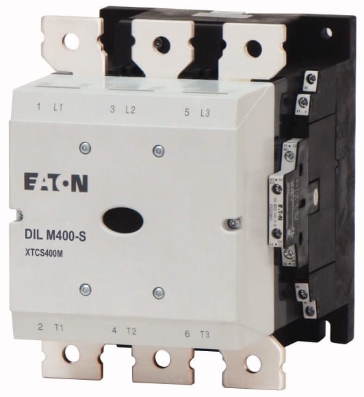 Eaton Industries France SAS - Contacteur de puissance, 3p+2F+2O, 200kW/400V/AC3