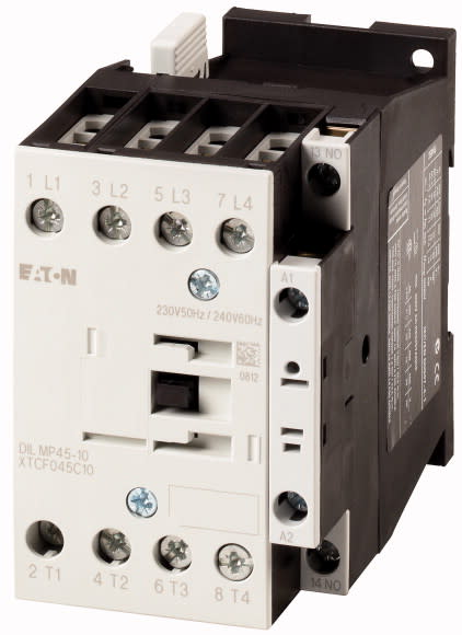 Eaton Industries France SAS - Contacteur de puissance, 4p+1F, 45A/AC1