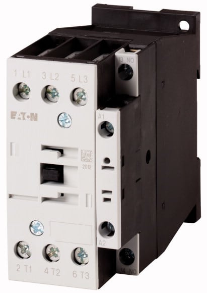 Eaton Industries France SAS - Contacteur de puissance, 3p+1F, 18.5kW/400V/AC3