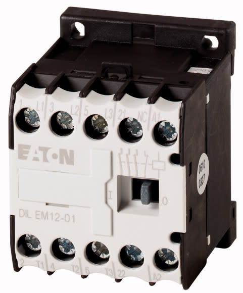 Eaton Industries France SAS - Contacteur de puissance, 3p+1O, 5.5kW/400V/AC3