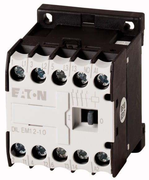 Eaton Industries France SAS - Contacteur de puissance, 3p+1F, 5.5kW/400V/AC3