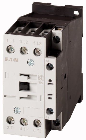 Eaton Industries France SAS - Contacteur de puissance, 3p+1O, 11kW/400V/AC3
