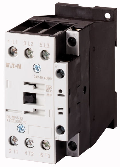 Eaton Industries France SAS - Contacteur de puissance, 3p+1F, 5HP/600VAC, SEMI F47