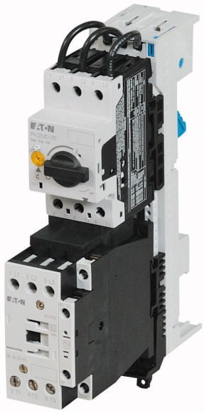 Eaton Industries France SAS - Démarreur direct, 3p, 4.0kW/400V/AC3, 100kA, +adaptateur pour jeux de barres