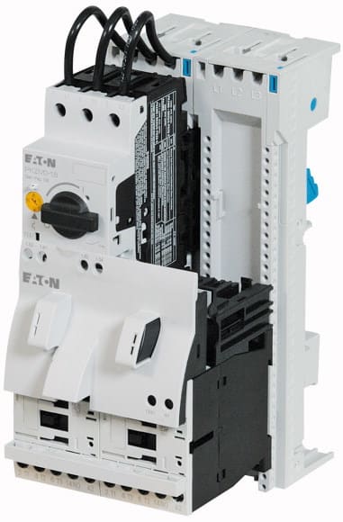 Eaton Industries France SAS - Démarreur-inverseur, 3p, 0.18kW/400V/AC3, 100kA, +adaptateur pour jeux de barres