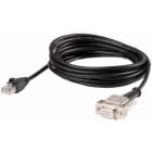 Eaton Industries France SAS - Câble de programmation, en série, XC100/200, EC4P, RJ45, sub-D 9pôles, 2m